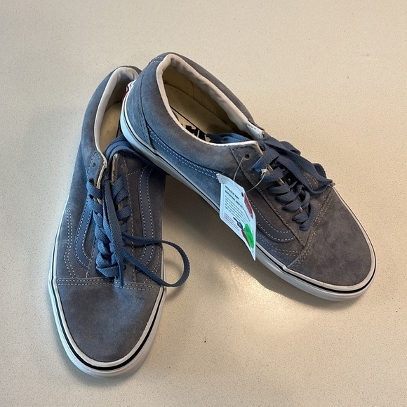 Vans Old Skool HEIQ Eco Dry Dupont Shoe Light Blue - Picture 5 of 8